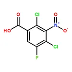 RHAWN 2,4-Dichloro-5-fluoro-3-nitrobenzoic acid
