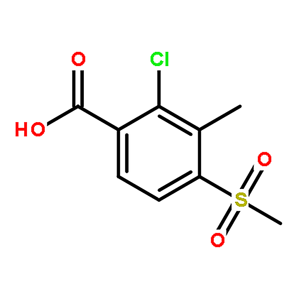RHAWN 2-Chloro-3-methyl-4-(methylsulfonyl)benzoic acid