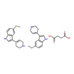 RHAWN 5-Methoxy-3-(1,2,3,6-tetrahydropyridin-4-yl)-1H-indole succinate(2:1)