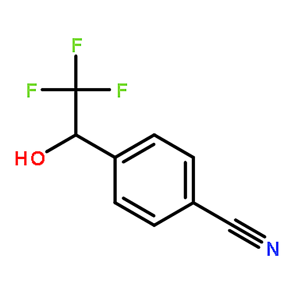 RHAWN 4-(2,2,2-Trifluoro-1-hydroxyethyl)benzonitrile