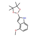RHAWN 4-Methoxy-2-(4,4,5,5-tetramethyl-1,3,2-dioxaborolan-2-yl)-1H-indole
