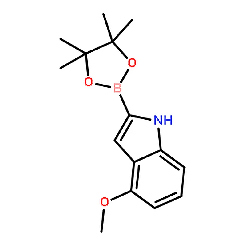 RHAWN 4-Methoxy-2-(4,4,5,5-tetramethyl-1,3,2-dioxaborolan-2-yl)-1H-indole