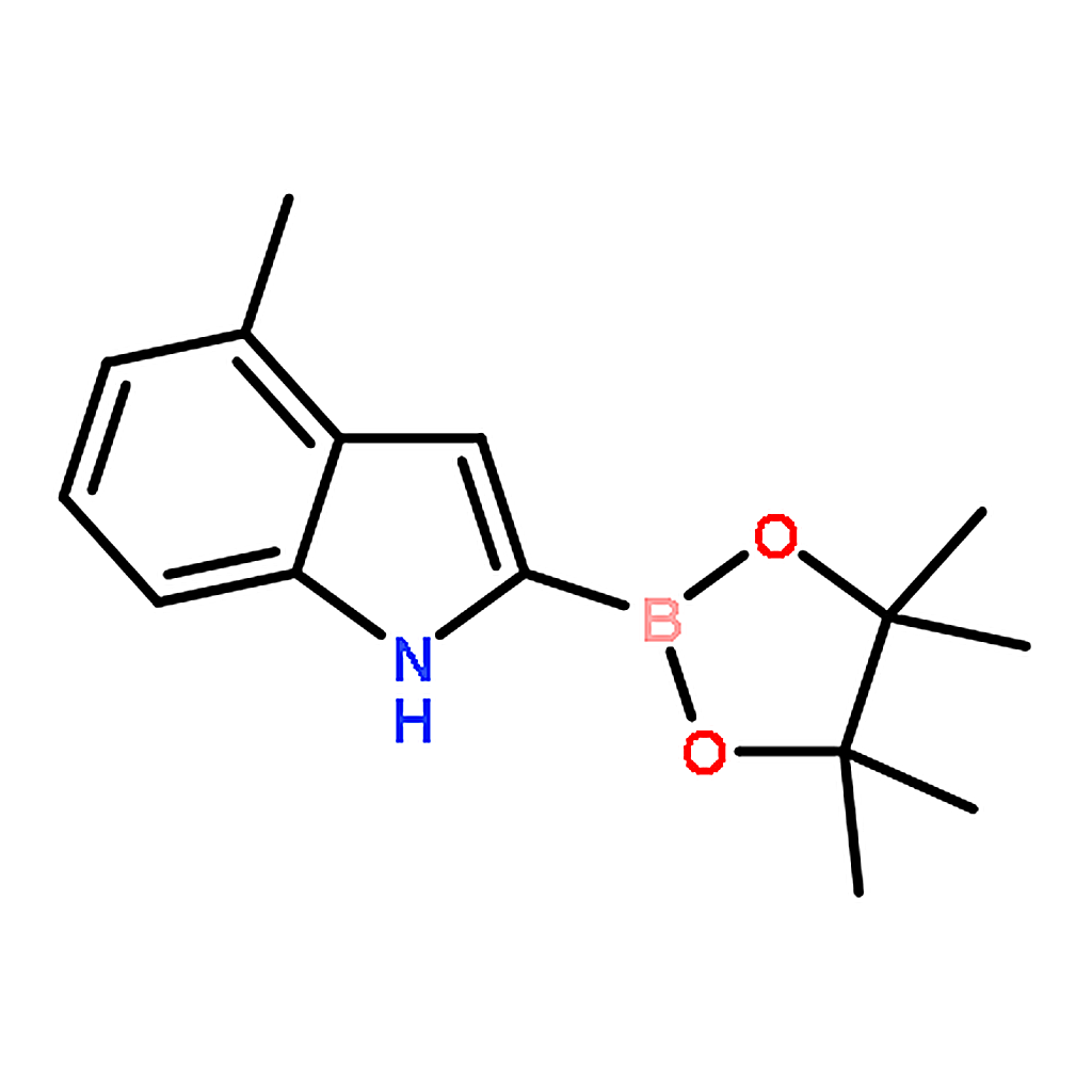 RHAWN 4-Methyl-2-(4,4,5,5-tetramethyl-1,3,2-dioxaborolan-2-yl)-1H-indole