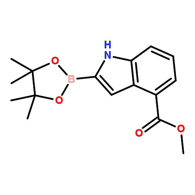RHAWN Methyl 2-(4,4,5,5-tetramethyl-1,3,2-dioxaborolan-2-yl)-1H-indole-4-carboxylate