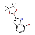 RHAWN 7-Bromo-2-(4,4,5,5-tetramethyl-1,3,2-dioxaborolan-2-yl)-1H-indole