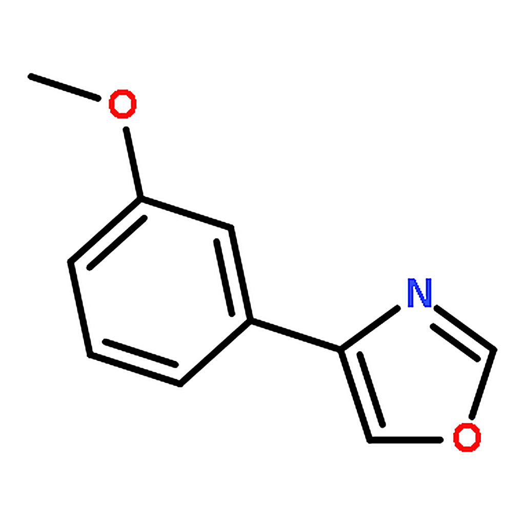 RHAWN 4-(3-Methoxyphenyl)oxazole