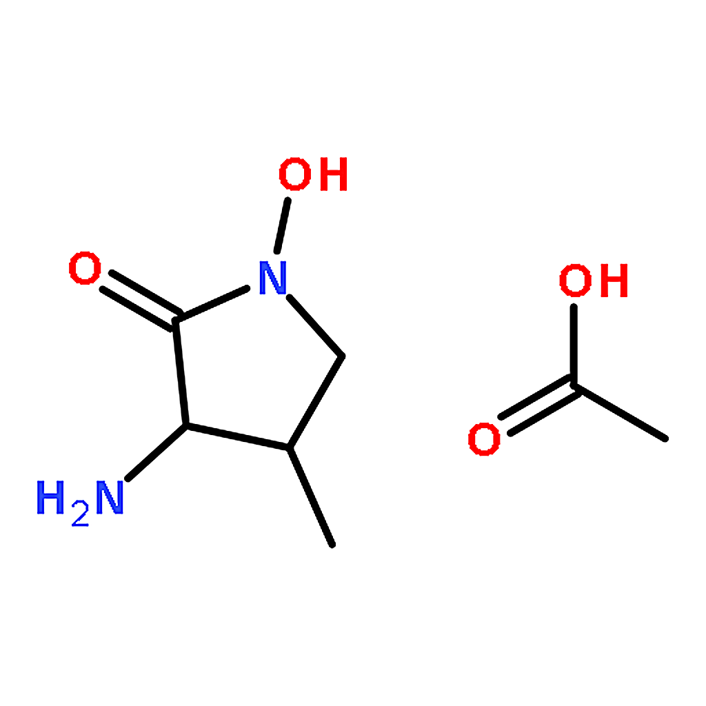 RHAWN (3R，4R)-3-Amino-1-hydroxy-4-methyl-2-pyrrolidinone Acetate
