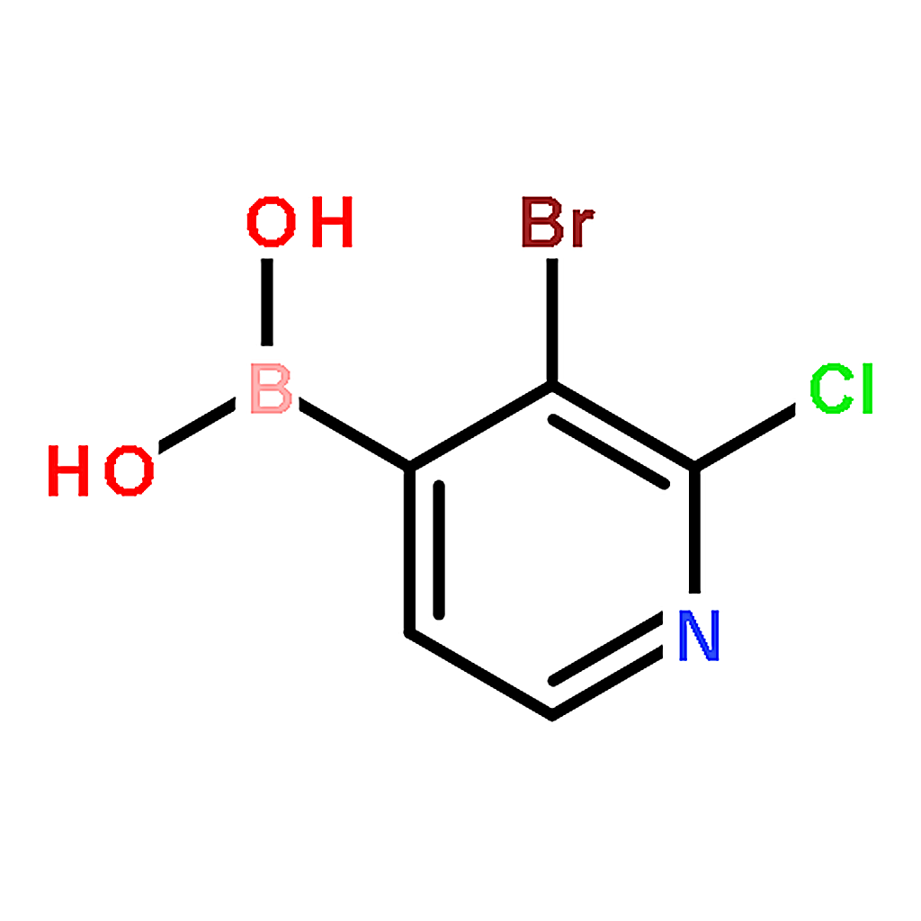 RHAWN (3-Bromo-2-chloropyridin-4-yl)boronic acid