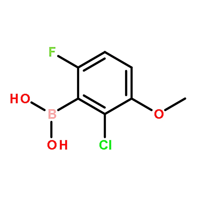 RHAWN 2-Chloro-6-fluoro-3-methoxyphenylboronic acid
