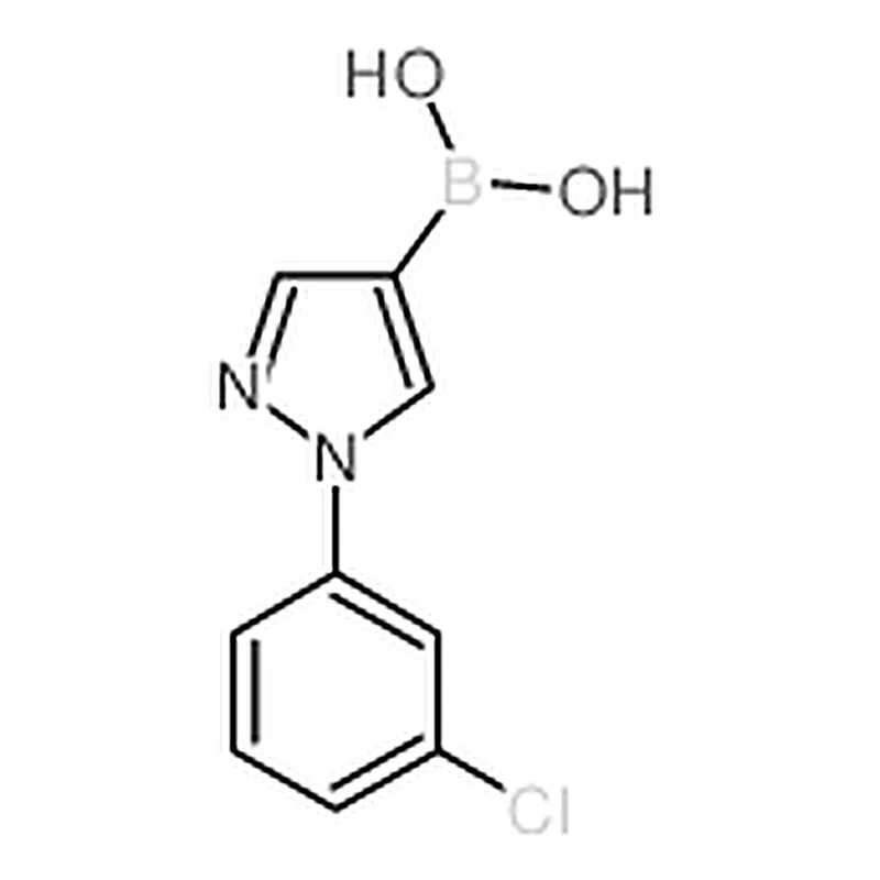RHAWN 1-(3-Chlorophenyl)pyrazole-4-boronic acid