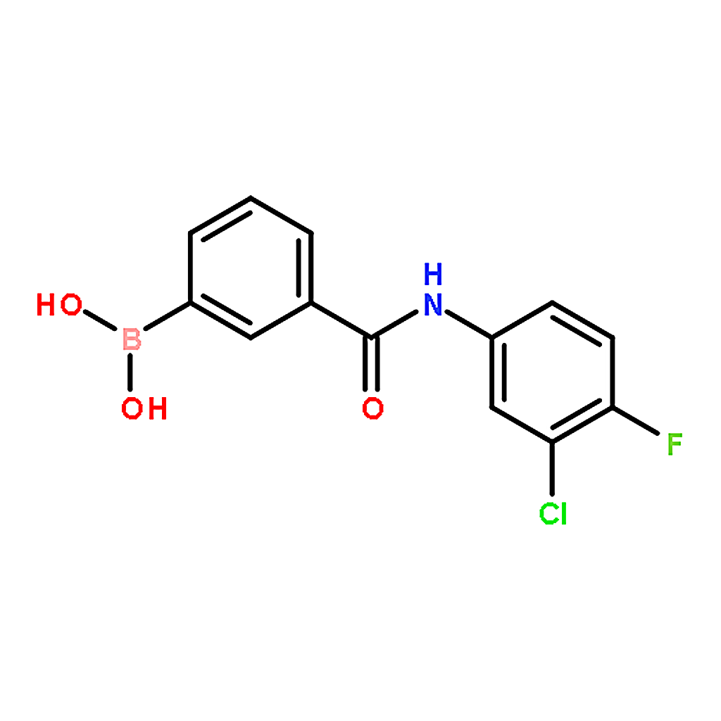 RHAWN (3-((3-Chloro-4-fluorophenyl)carbamoyl)phenyl)boronic acid