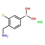 RHAWN (4-(Aminomethyl)-3-fluorophenyl)boronic acid hydrochloride
