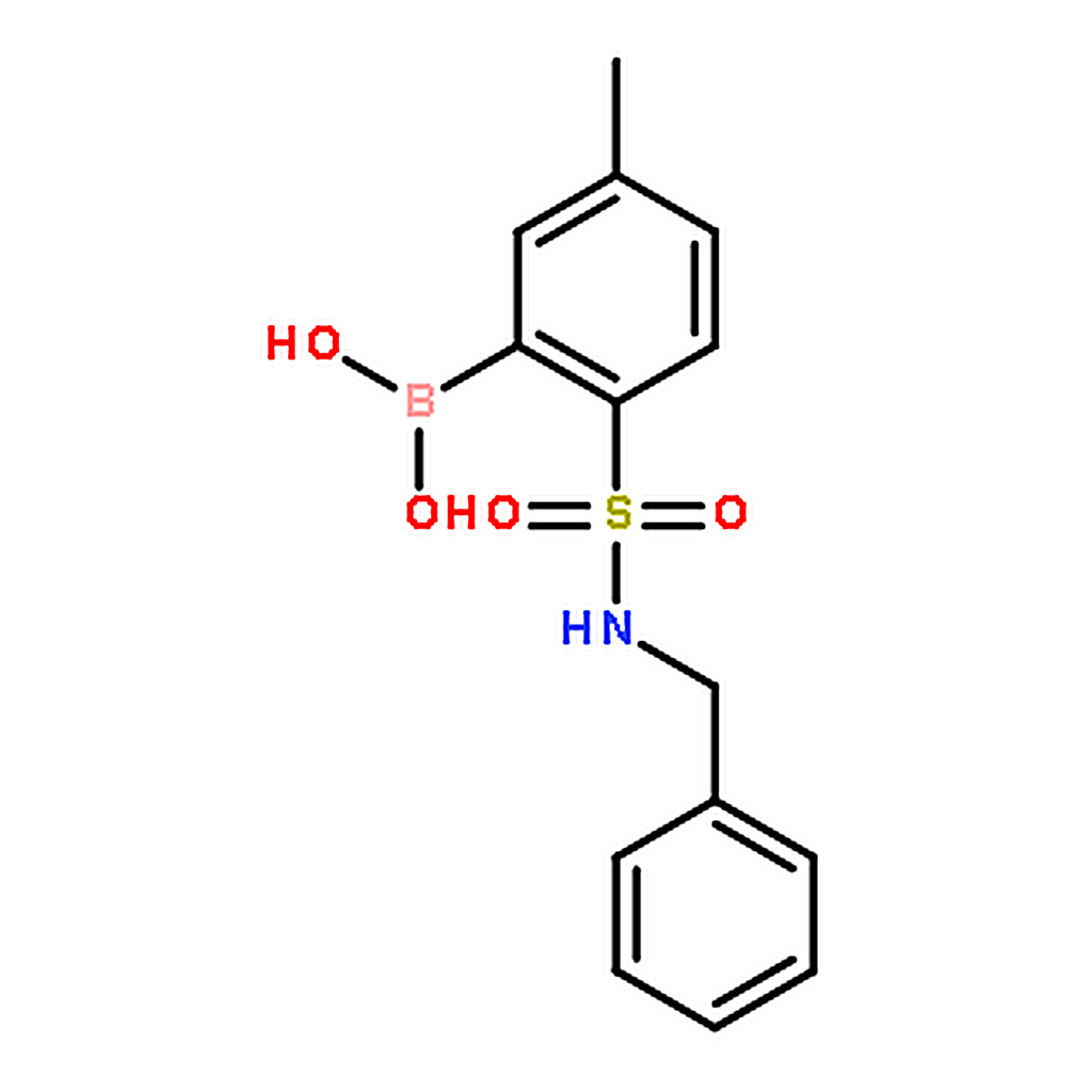 RHAWN (2-(N-Benzylsulfamoyl)-5-methylphenyl)boronic acid