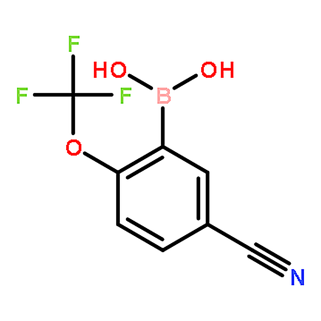 RHAWN 5-Cyano-2-(trifluoromethoxy)phenylboronic acid