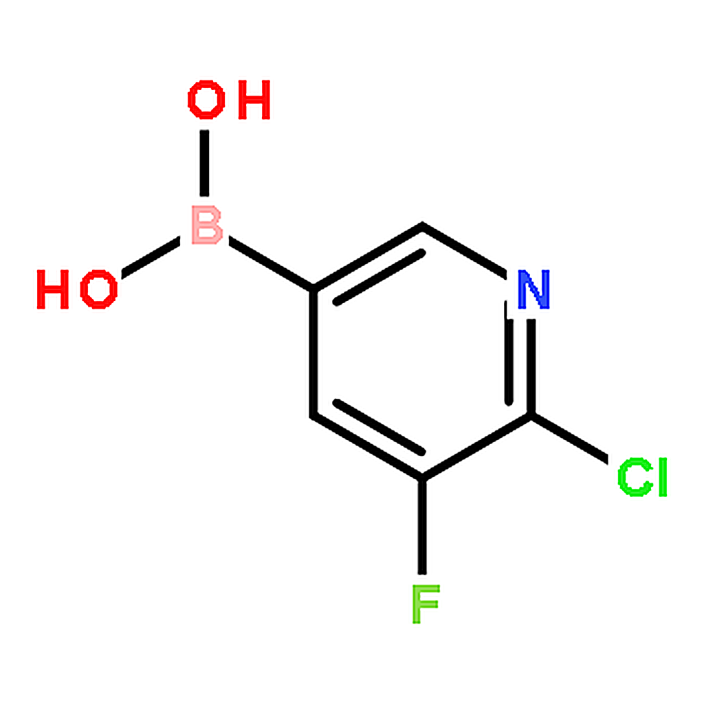 RHAWN (6-Chloro-5-fluoropyridin-3-yl)boronic acid