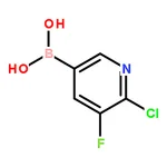 RHAWN (6-Chloro-5-fluoropyridin-3-yl)boronic acid