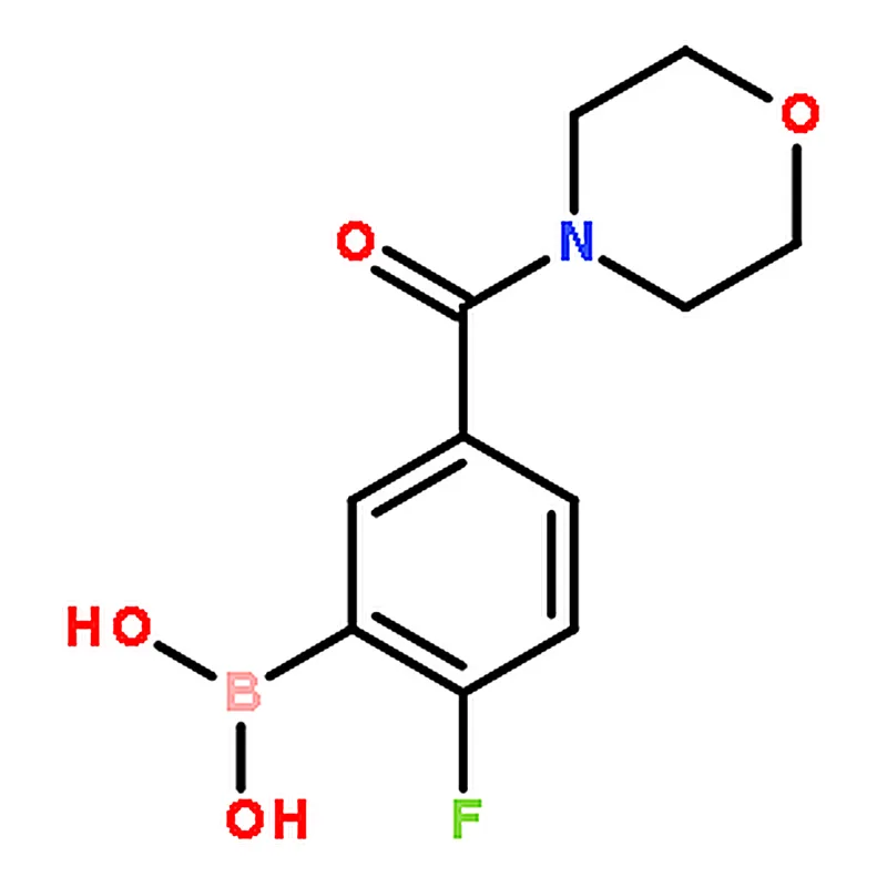 RHAWN (2-Fluoro-5-(morpholine-4-carbonyl)-phenyl)boronic acid