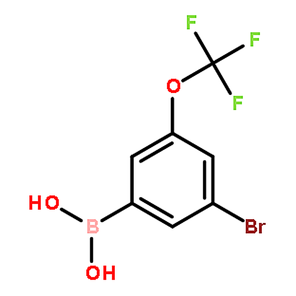 RHAWN (3-Bromo-5-(trifluoromethoxy)phenyl)boronic acid