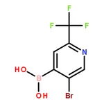 RHAWN 5-BROMO-2-TRIFLUOROMETHYLPYRIDINE-4-BORONIC ACID