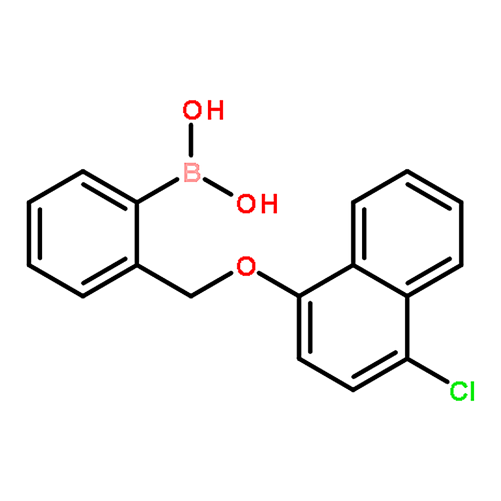 RHAWN 2-[(4'-Chloro-1-naphthyloxy)methyl]phenylboronic acid