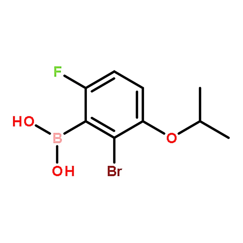 RHAWN 2-<WBR>Bromo-<WBR>6-<WBR>fluoro-<WBR>3-<WBR>isopropoxyphenylboronic acid