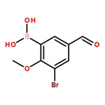 RHAWN (3-Bromo-5-formyl-2-methoxyphenyl)boronic acid