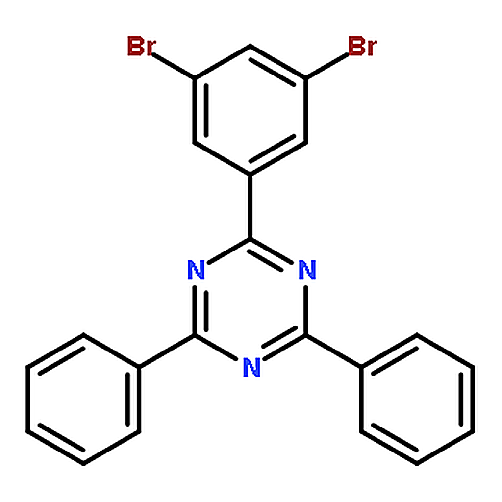 RHAWN 2-(3,5-Dibromophenyl)-4,6-diphenyl-1,3,5-triazine