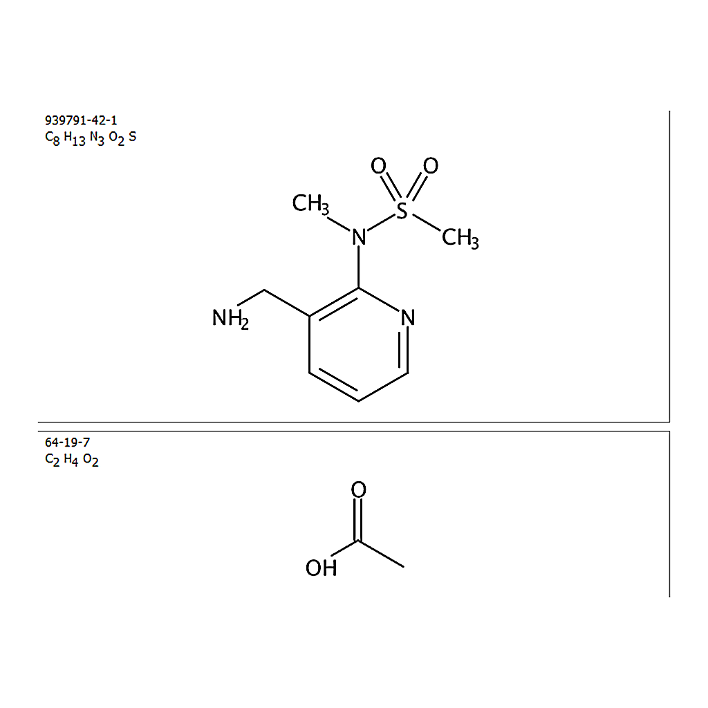 RHAWN N-(3-(Aminomethyl)pyridin-2-yl)-N-methylmethanesulfonamide acetate