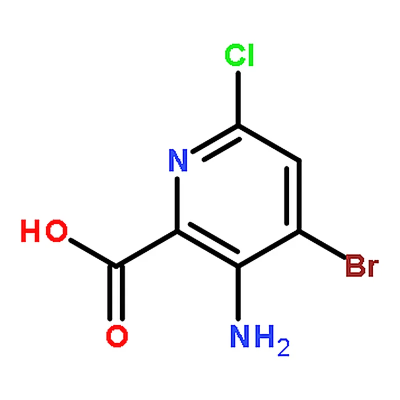 RHAWN 3-Amino-4-bromo-6-chloropicolinic acid