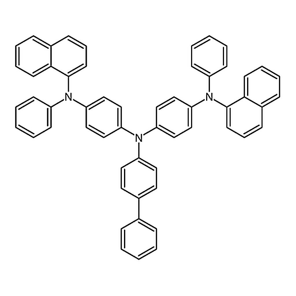 RHAWN 4,4'-Bis[N-(1-naphthyl)-N-phenylamino]-4''-phenyltriphenylamine