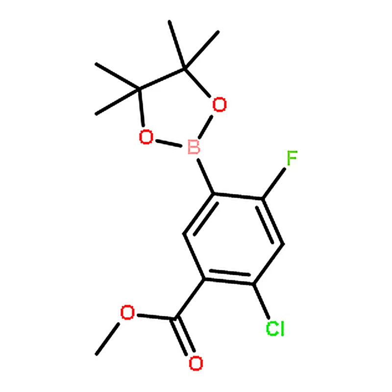 RHAWN Methyl 2-chloro-4-fluoro-5-(4,4,5,5-tetramethyl-1,3,2-dioxaborolan-2-yl)benzoate