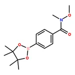 RHAWN N-Methoxy-N-methyl-4-(4,4,5,5-tetramethyl-1,3,2-dioxaborolan-2-yl)benzamide