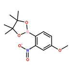 RHAWN 2-(4-Methoxy-2-nitrophenyl)-4,4,5,5-tetramethyl-1,3,2-dioxaborolane