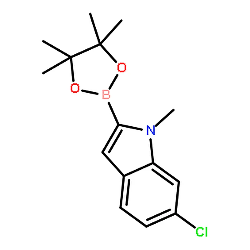 RHAWN 6-Chloro-1-methyl-2-(4,4,5,5-tetramethyl-1,3,2-dioxaborolan-2-yl)-1H-indole