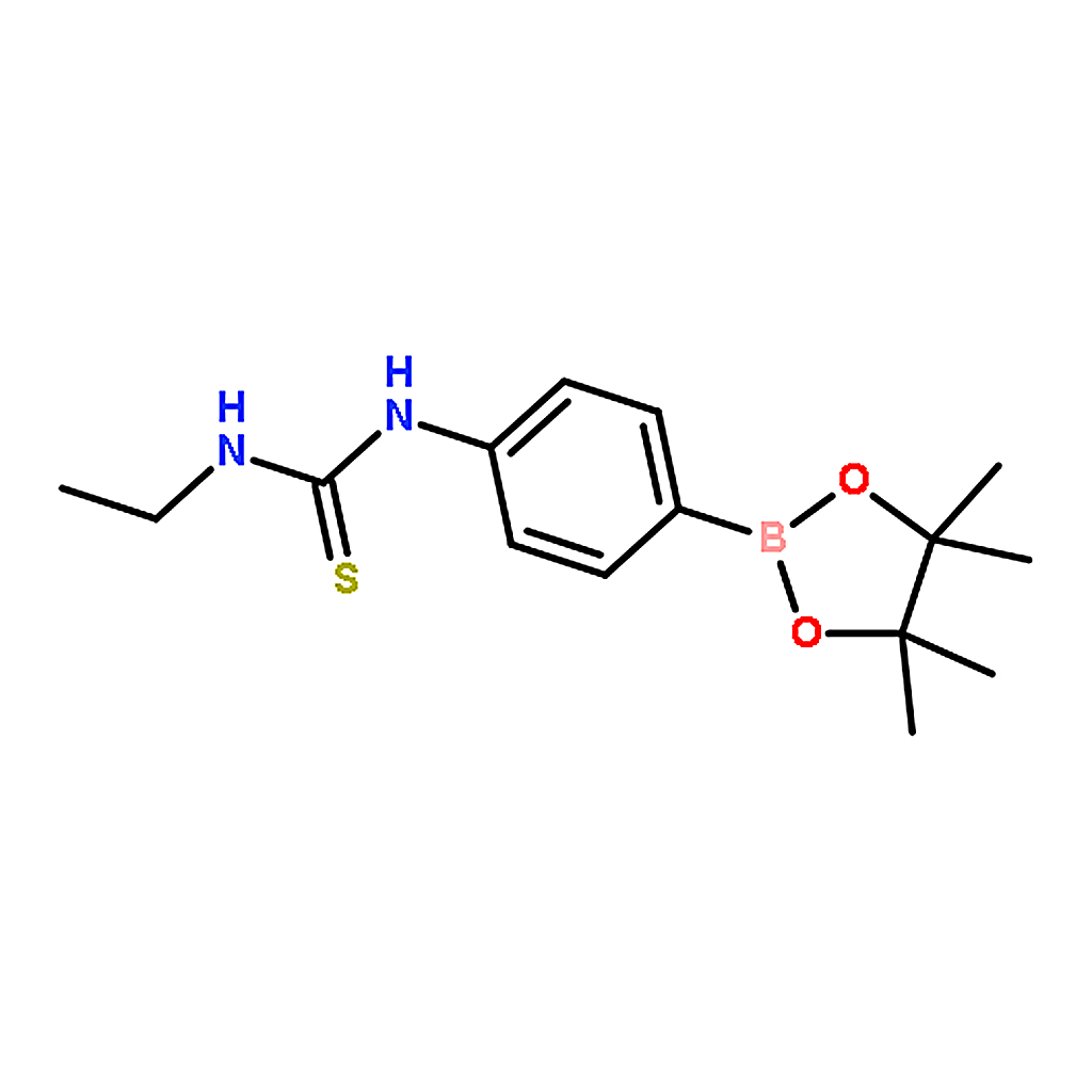 RHAWN 1-Ethyl-3-(4-(4，4，5，5-tetramethyl-1，3，2-dioxaborolan-2-yl)phenyl)thiourea