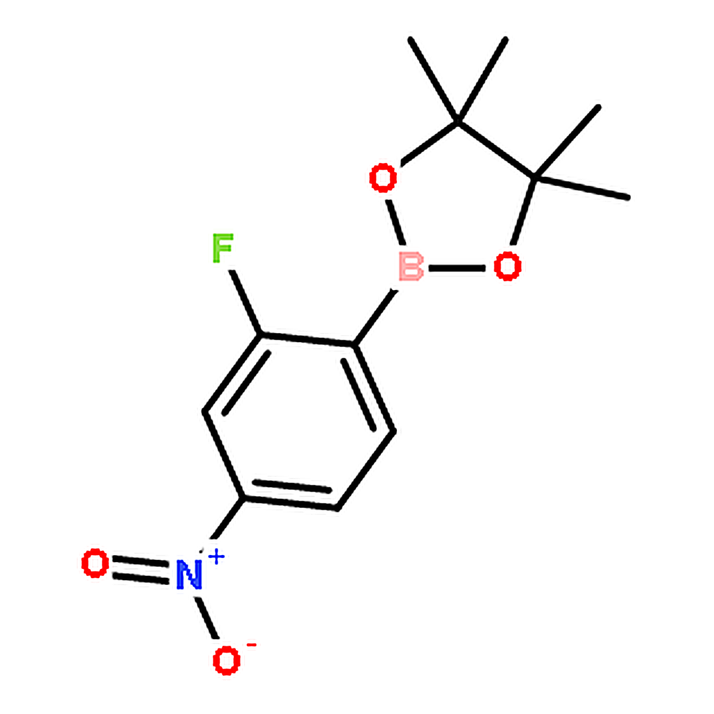 RHAWN 2-(2-Fluoro-4-nitrophenyl)-4,4,5,5-tetramethyl-1,3,2-dioxaborolane