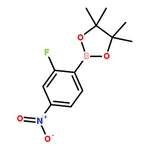 RHAWN 2-(2-Fluoro-4-nitrophenyl)-4,4,5,5-tetramethyl-1,3,2-dioxaborolane