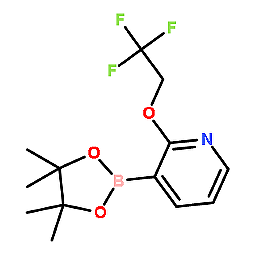 RHAWN 3-(4,4,5,5-Tetramethyl-1,3,2-dioxaborolan-2-yl)-2-(2,2,2-trifluoroethoxy)pyridine