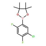 RHAWN 2-(5-Chloro-2,4-difluorophenyl)-4,4,5,5-tetramethyl-1,3,2-dioxaborolane