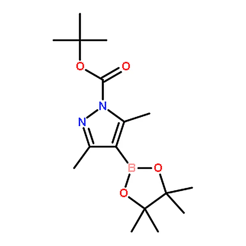 RHAWN tert-Butyl 3,5-dimethyl-4-(4,4,5,5-tetramethyl-1,3,2-dioxaborolan-2-yl)-1H-pyrazole-1-carbox