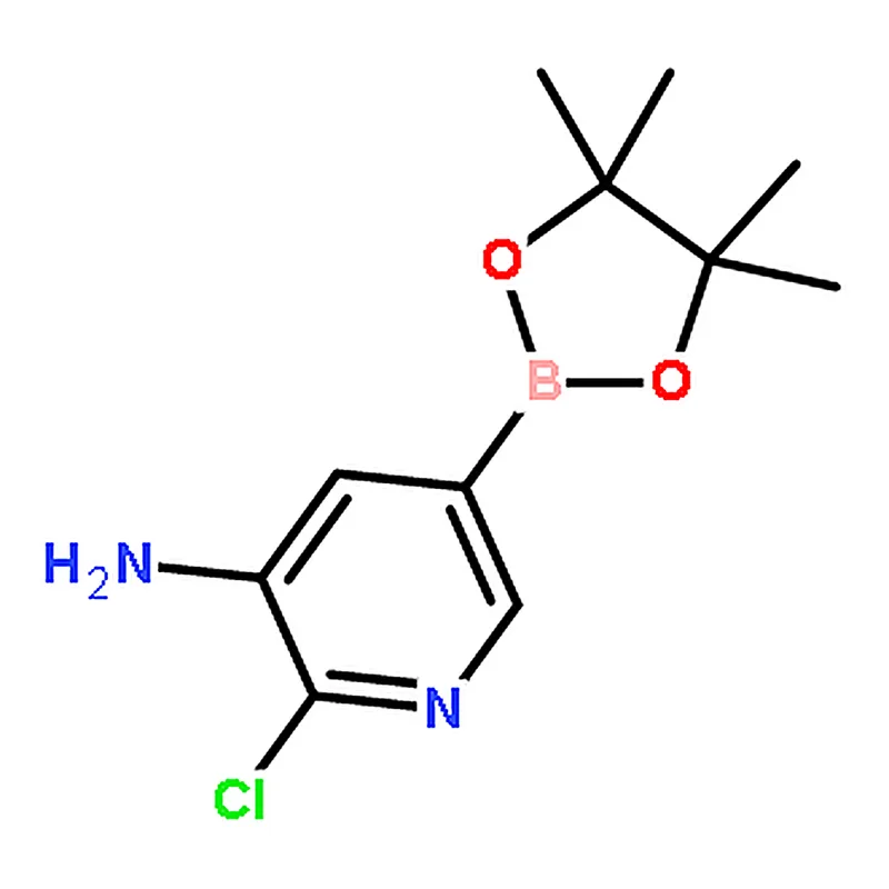 RHAWN 2-Chloro-5-(4,4,5,5-tetramethyl-1,3,2-dioxaborolan-2-yl)pyridin-3-amine