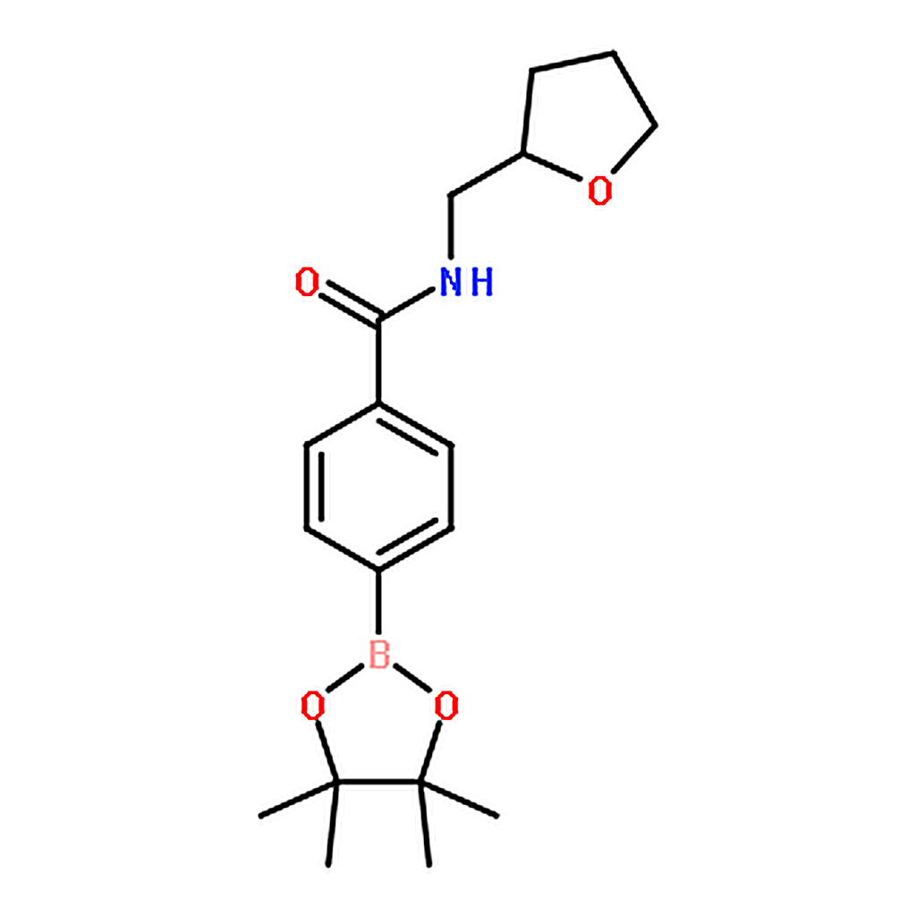 RHAWN N-((Tetrahydrofuran-2-yl)methyl)-4-(4,4,5,5-tetramethyl-1,3,2-dioxaborolan-2-yl)benzamide