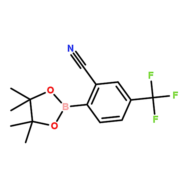 RHAWN 2-(4,4,5,5-Tetramethyl-1,3,2-dioxaborolan-2-yl)-5-(trifluoromethyl)benzonitrile