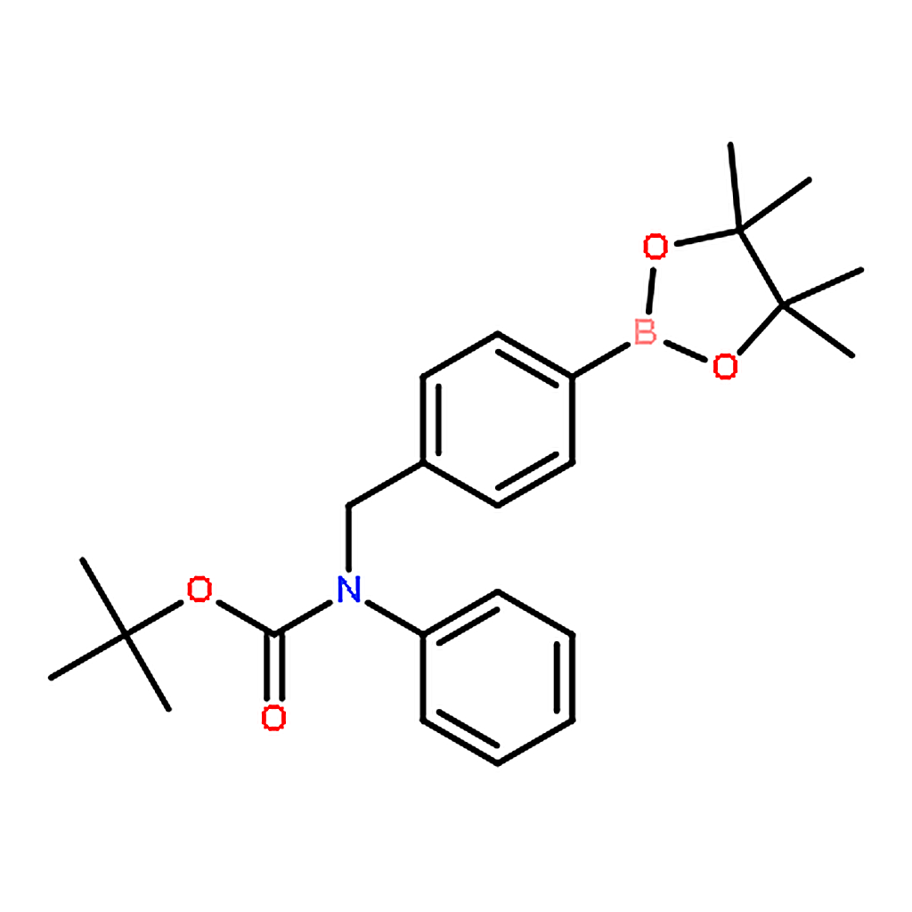 RHAWN tert-Butyl phenyl(4-(4,4,5,5-tetramethyl-1,3,2-dioxaborolan-2-yl)benzyl)carbamate