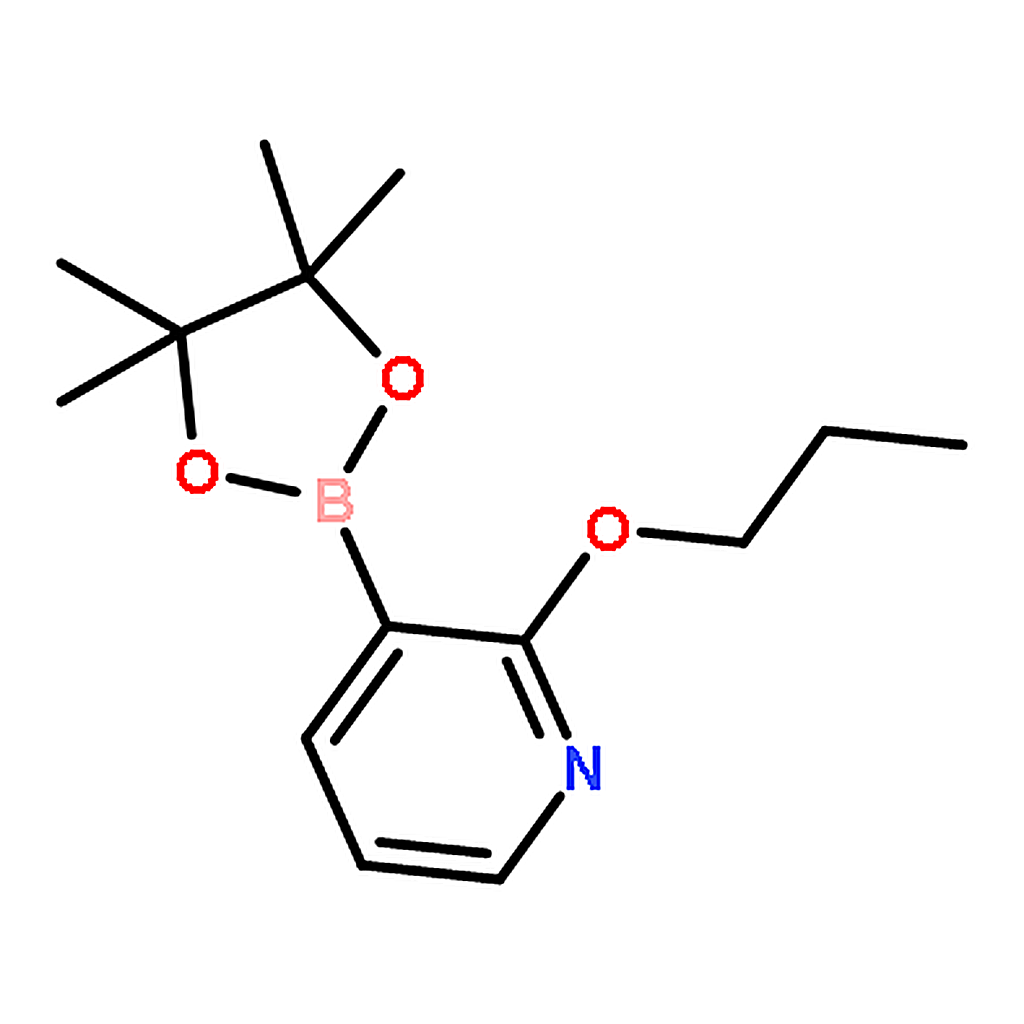 RHAWN 2-Propoxy-3-(4,4,5,5-tetramethyl-1,3,2-dioxaborolan-2-yl)pyridine