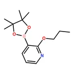RHAWN 2-Propoxy-3-(4,4,5,5-tetramethyl-1,3,2-dioxaborolan-2-yl)pyridine