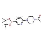 RHAWN 1-(4-(5-(4,4,5,5-Tetramethyl-1,3,2-dioxaborolan-2-yl)pyridin-2-yl)piperazin-1-yl)ethanone