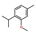 RHAWN 2-methoxy-4-methyl-1-propan-2-ylbenzene