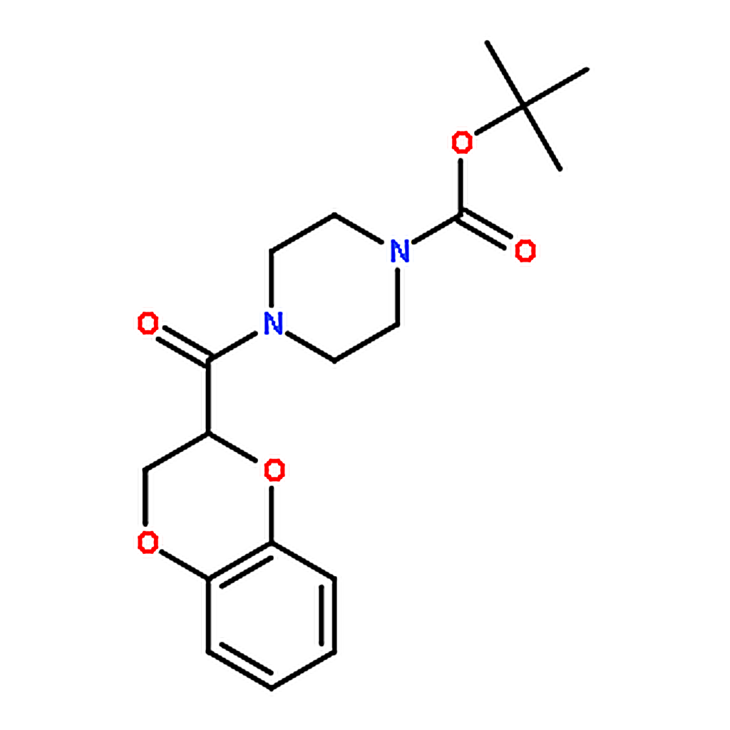 RHAWN tert-Butyl 4-(2，3-Dihydrobenzo[b][1，4]dioxine-2-carbonyl)piperazine-1-carboxylate