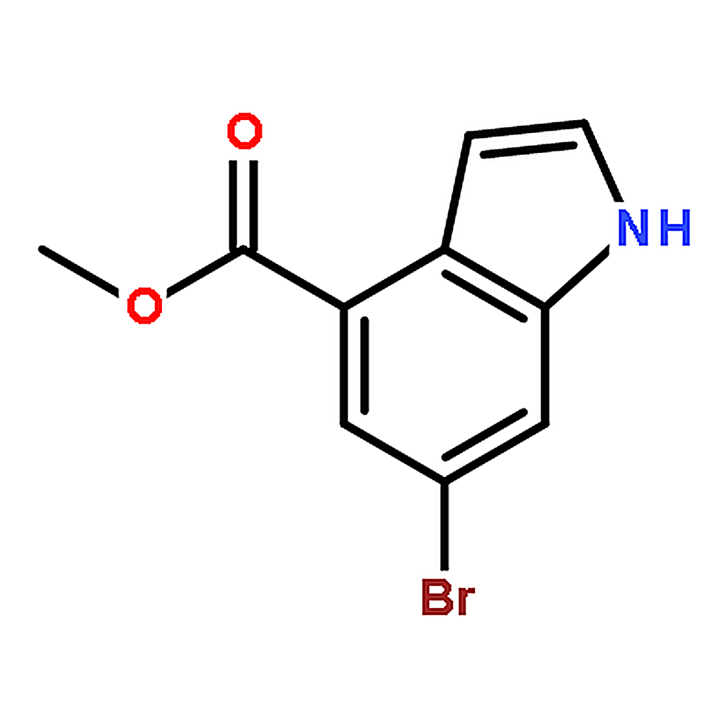 RHAWN Methyl 6-bromo-4-indolecarboxylate